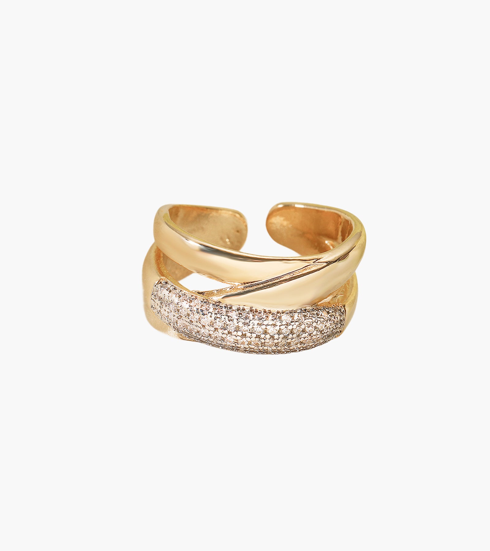 Two-color Electroplated Ring
