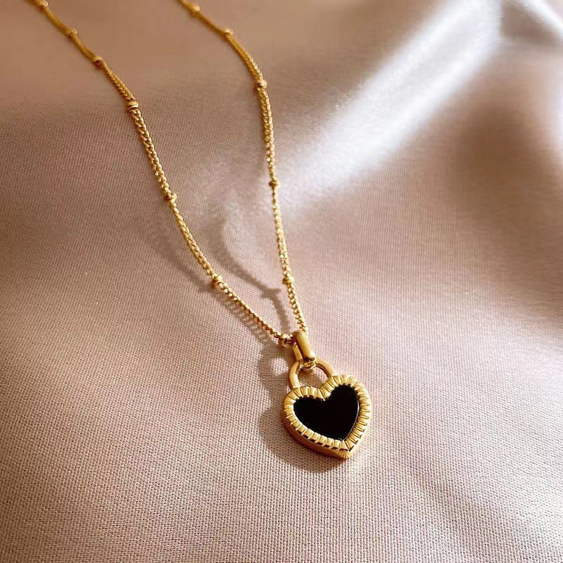 Black And White Double Sided Love - Chain
