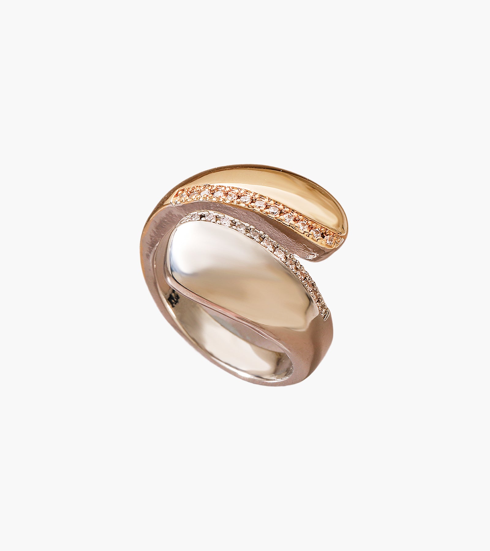 Two-color Electroplated Ring