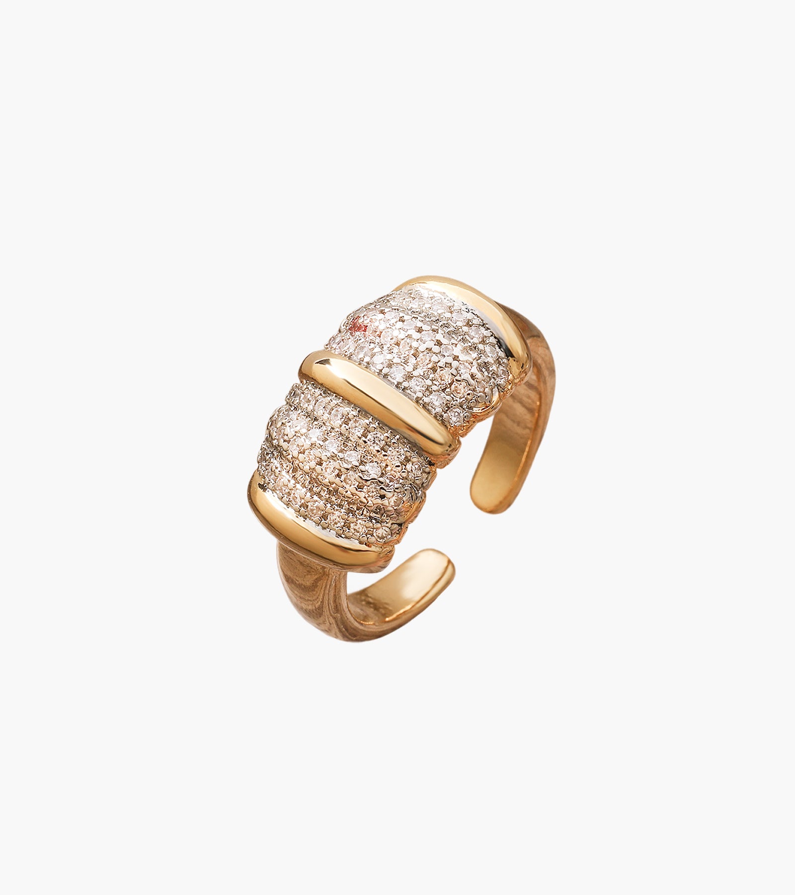 Two-color Electroplated Ring