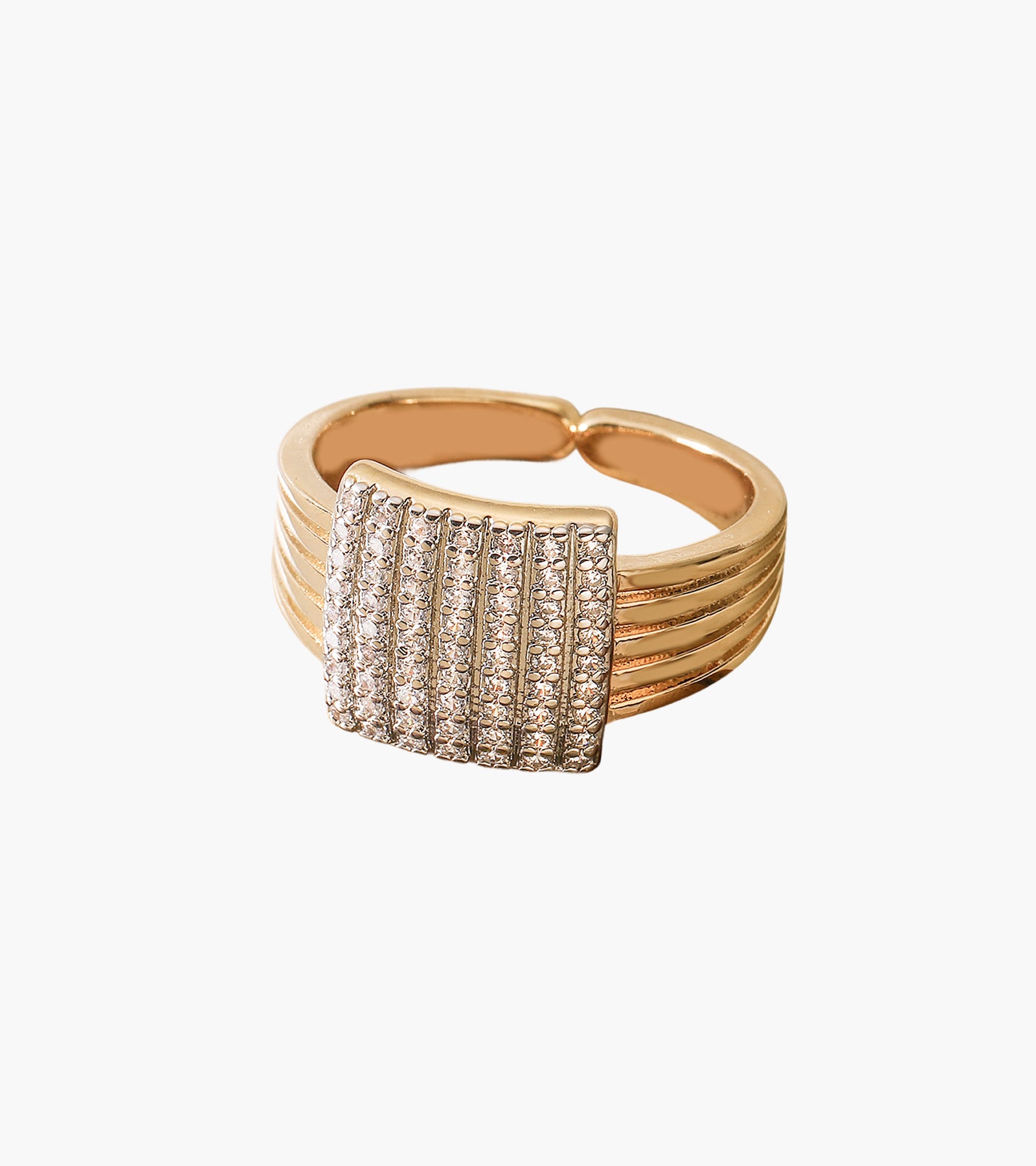 Two-color Electroplated Ring