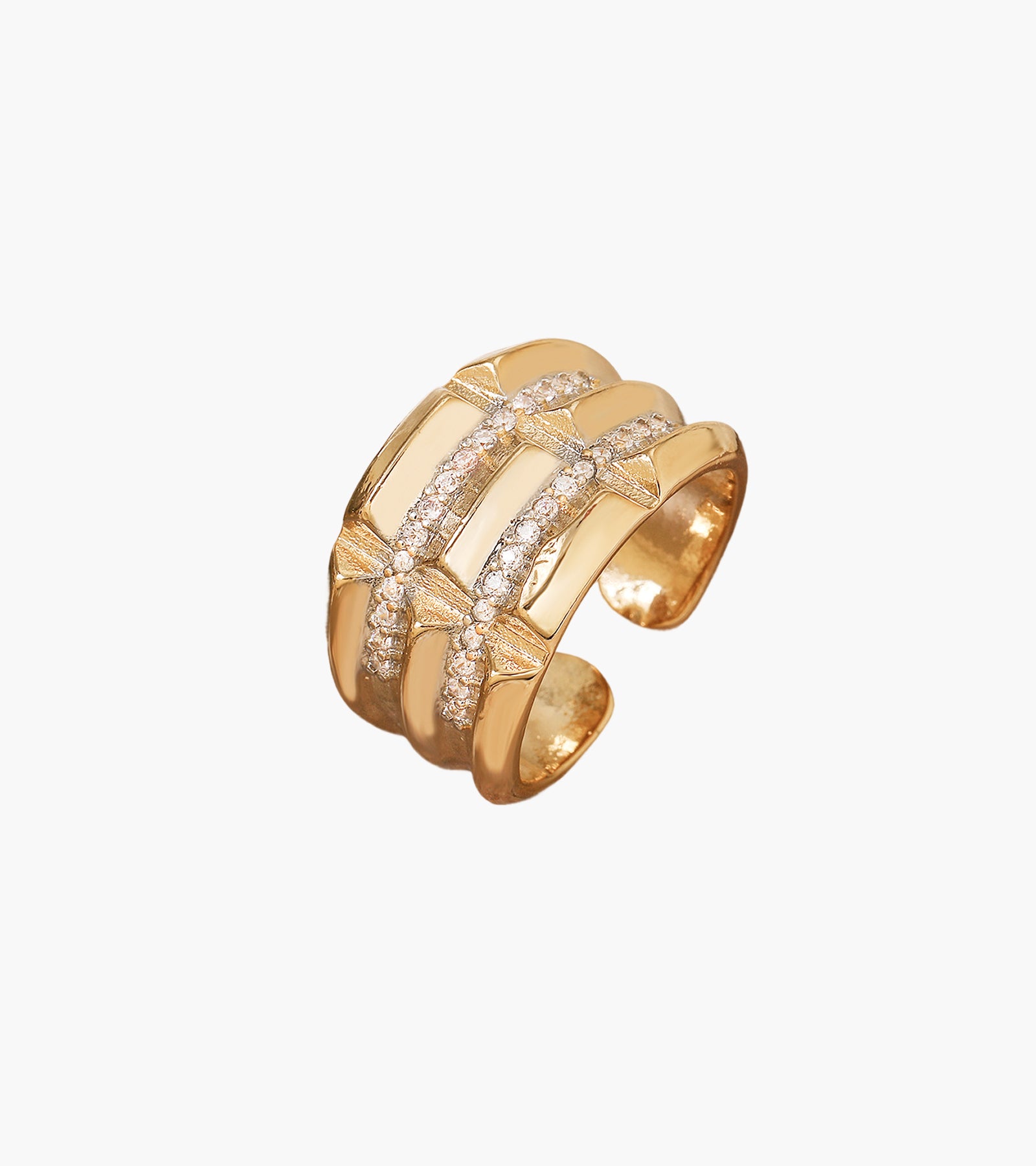 Two-color Electroplated Ring