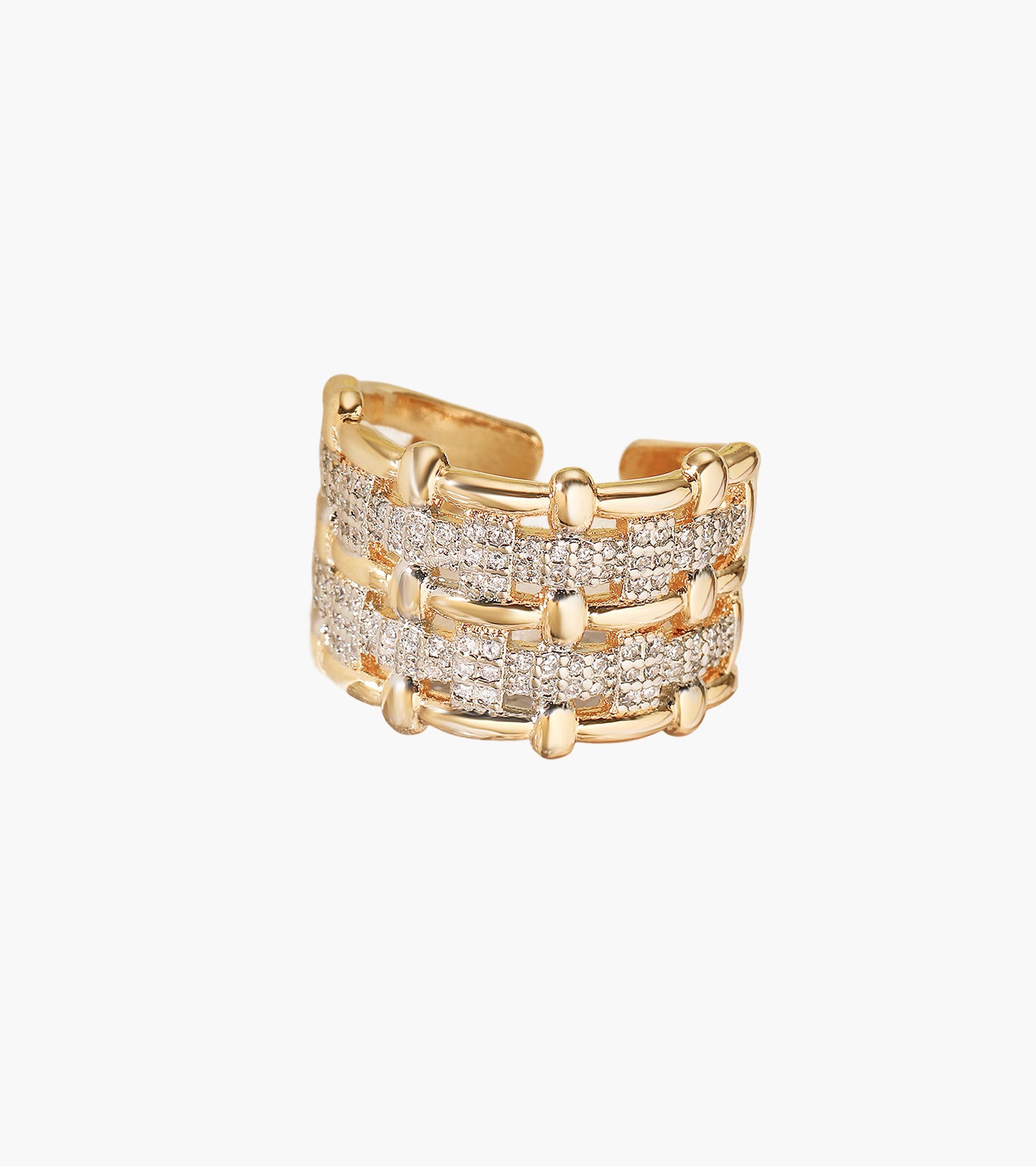 Two-color Electroplated Ring