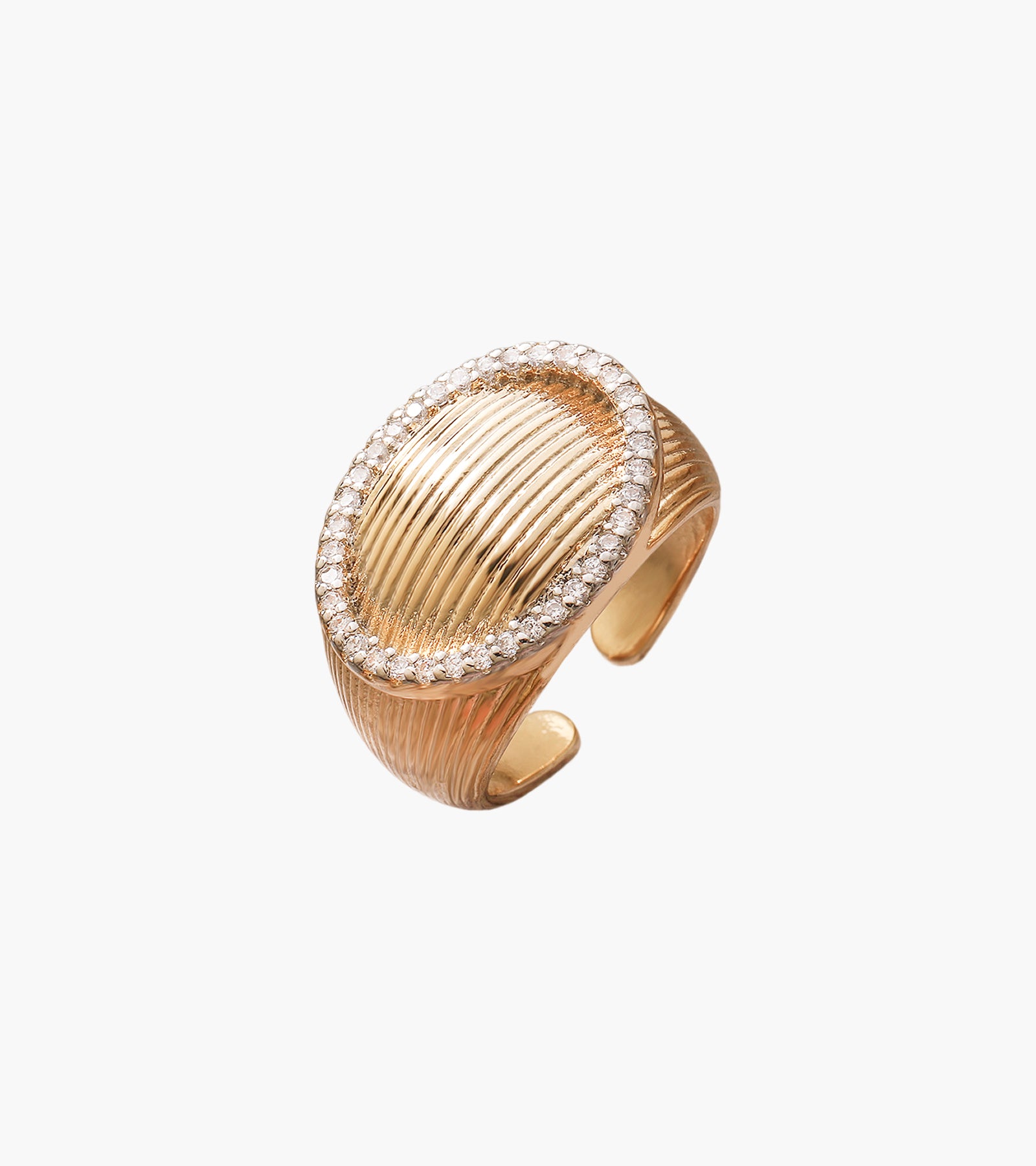 Two-color Electroplated Ring