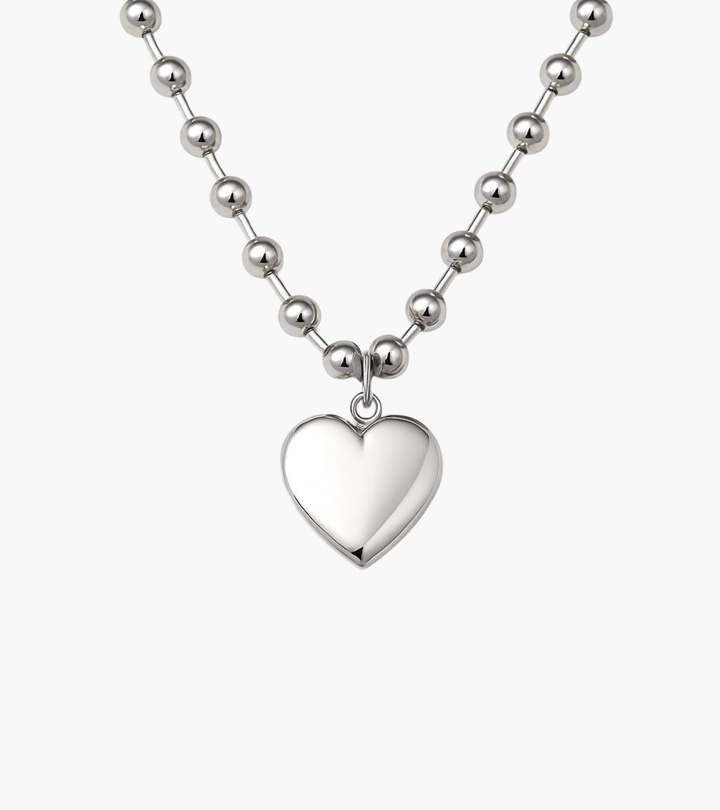Transparent Heart - Halskette