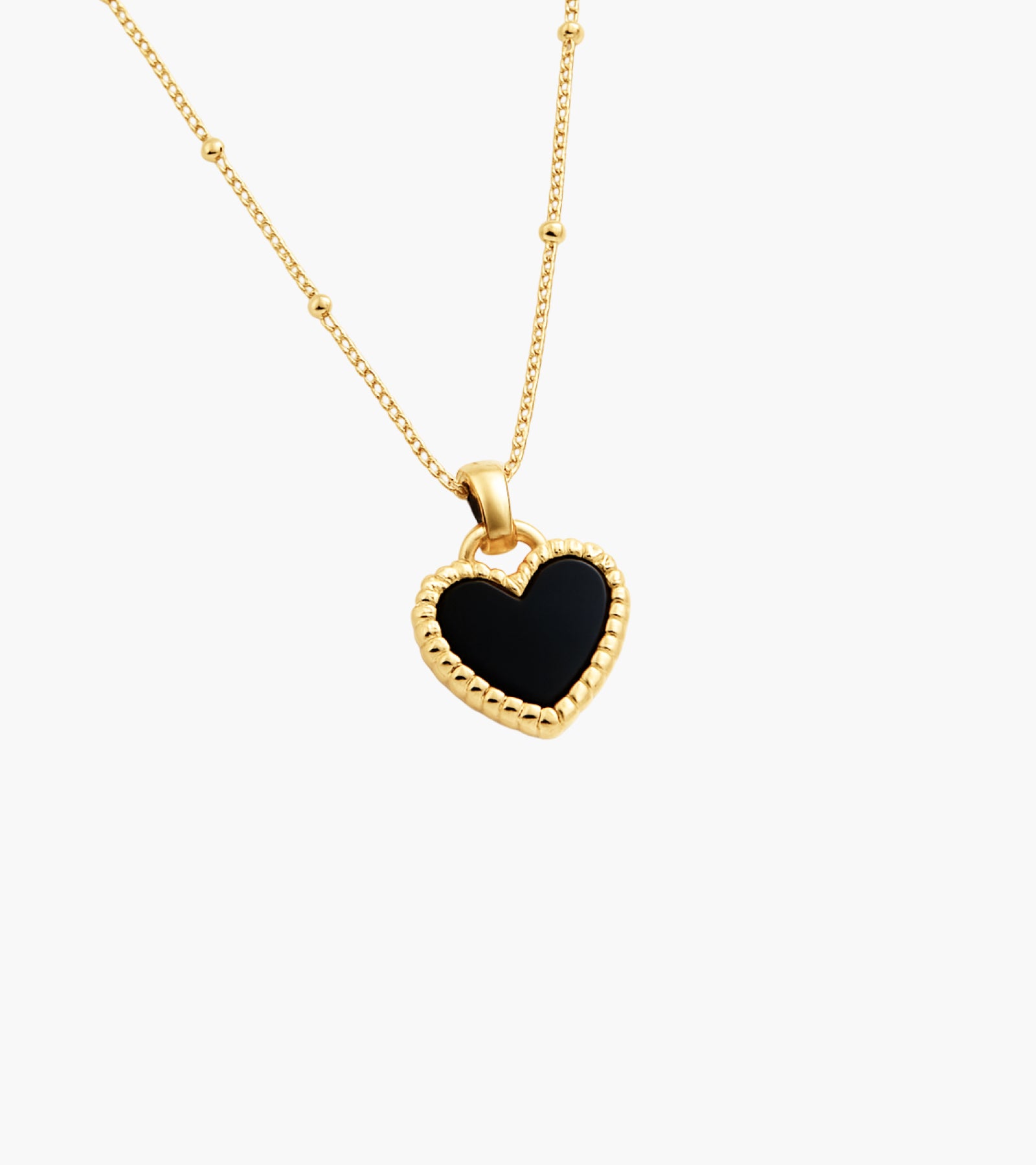 Black And White Double Sided Love - Chain
