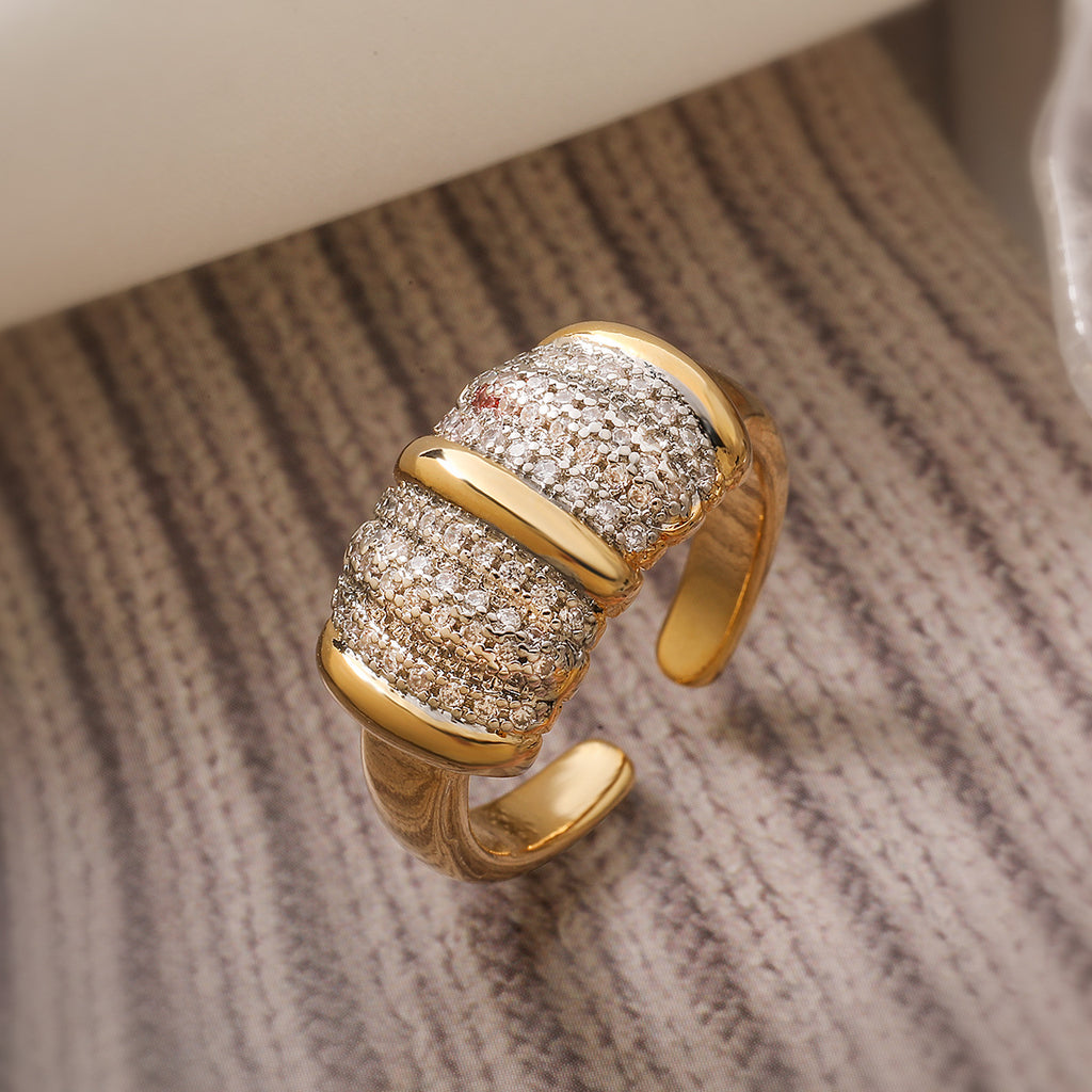 Two-color Electroplated Ring