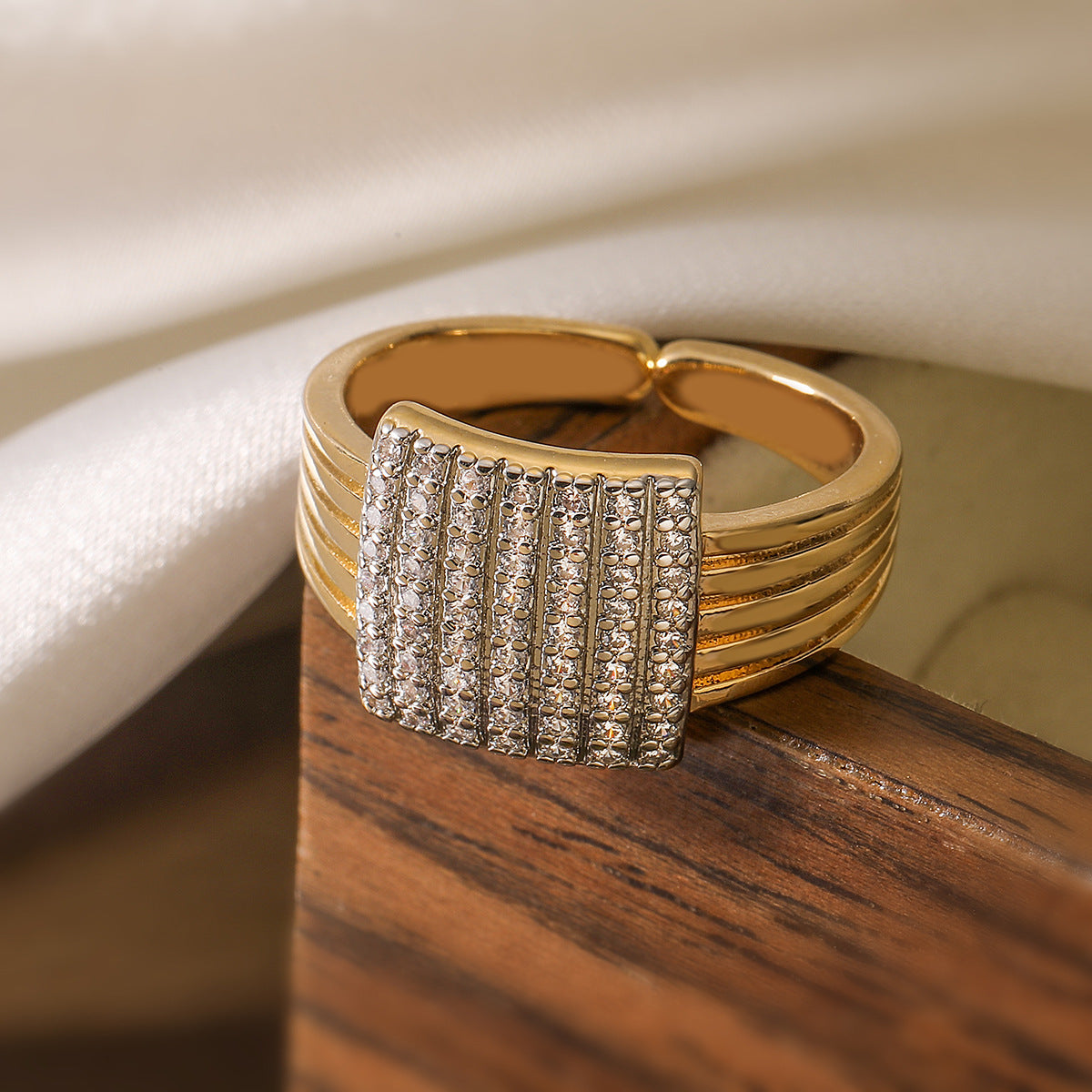 Two-color Electroplated Ring