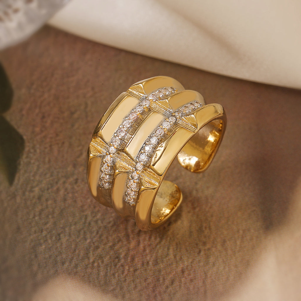 Two-color Electroplated Ring