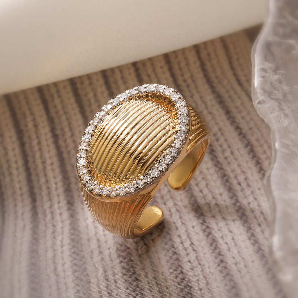 Two-color Electroplated Ring