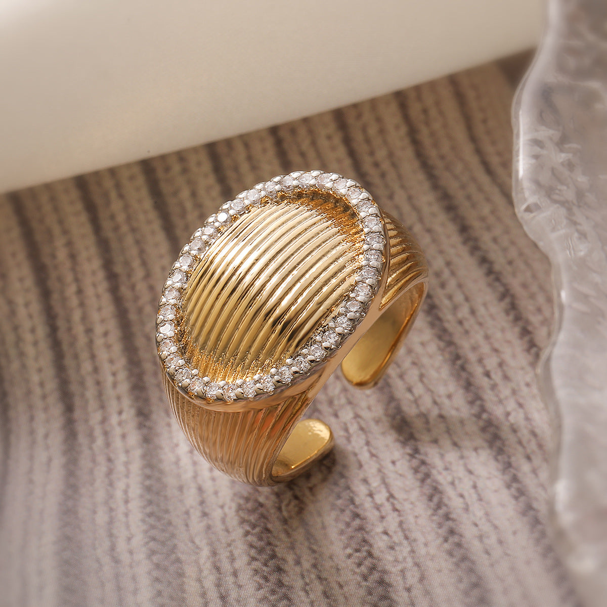 Two-color Electroplated Ring